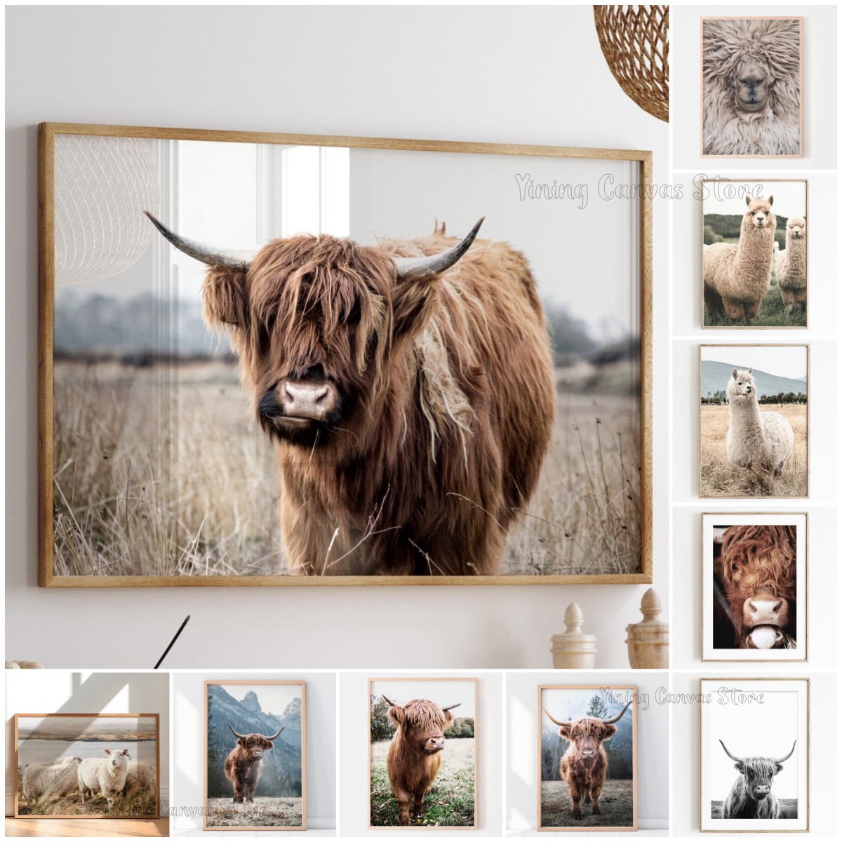 Photography Nature - Poster Pemandangan Alam Nordik Hewan Liar