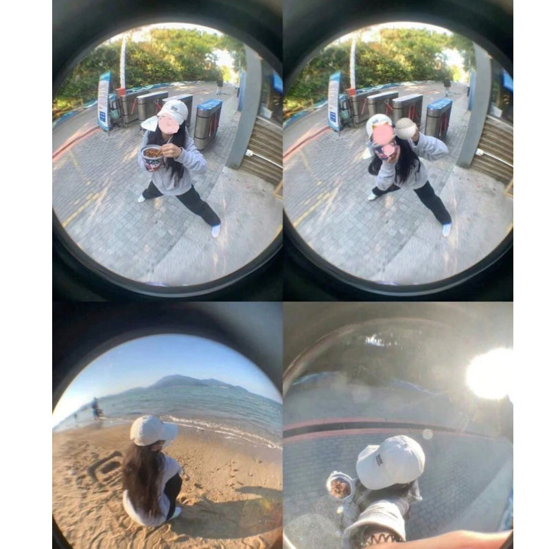 Photography Interest - 1 buah Lensa Fisheye Ponsel 3-in-1