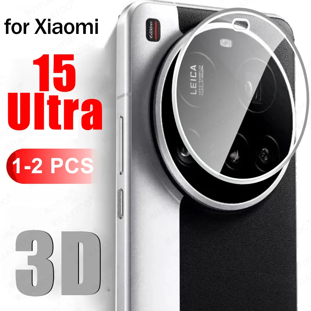 Photography Xiaomi 15 - 1-2 Buah Pelindung Kamera HD Melengkung