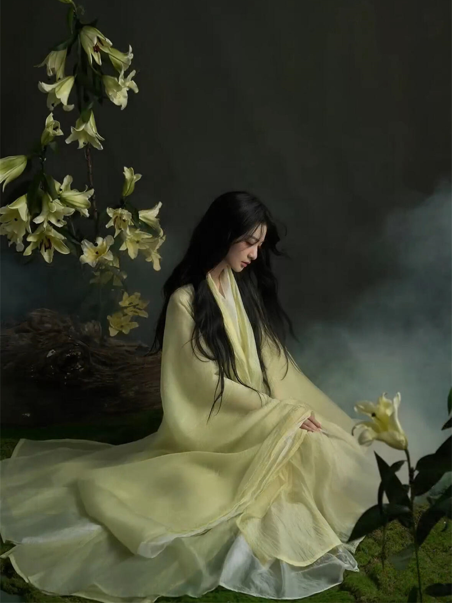 Photography Of War - Kostum Fotografi Hanfu Elegan Gaya Qing