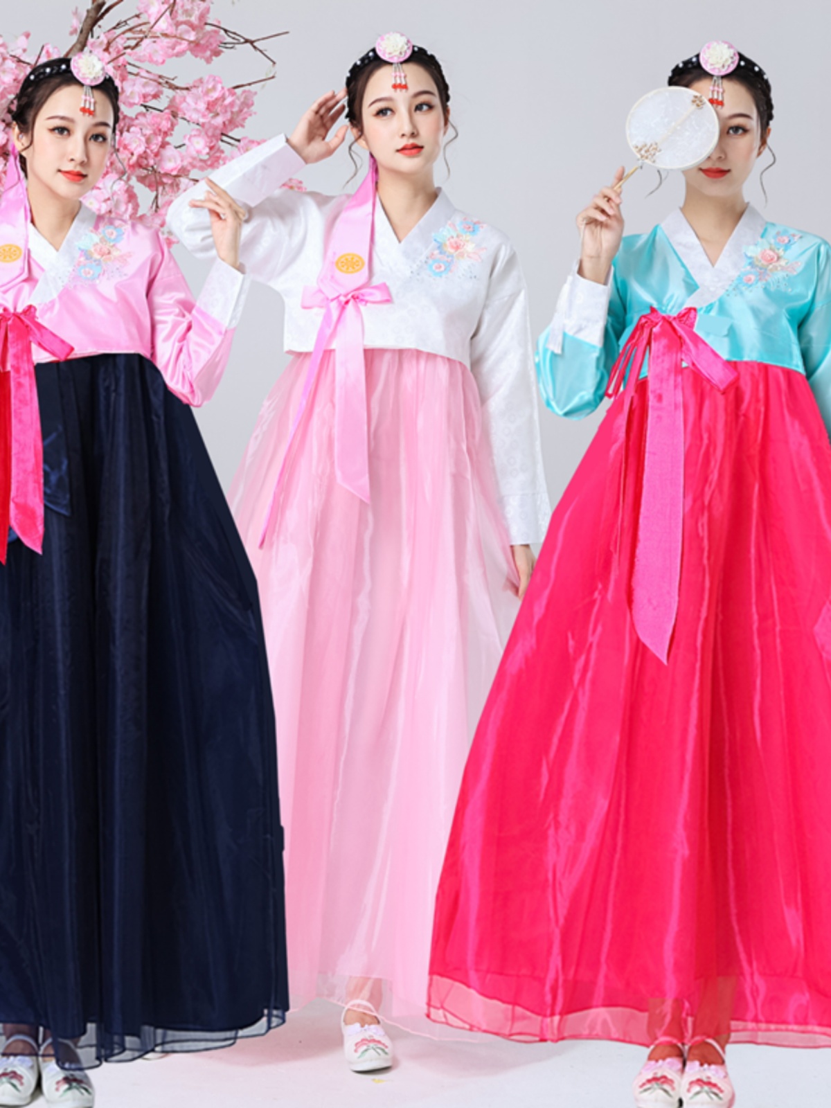 Photography Studio - Kostum Tari Wanita Korea Baru untuk