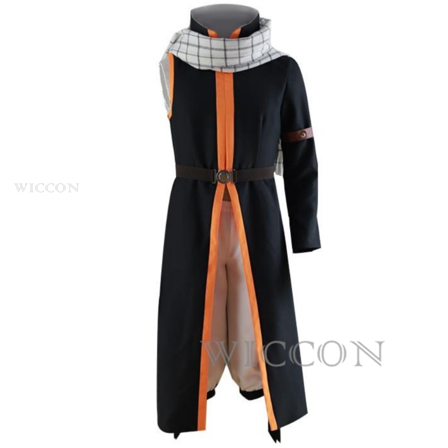 Photography Anime - Kostum Natsu Dragneel Lengkap dengan Jubah