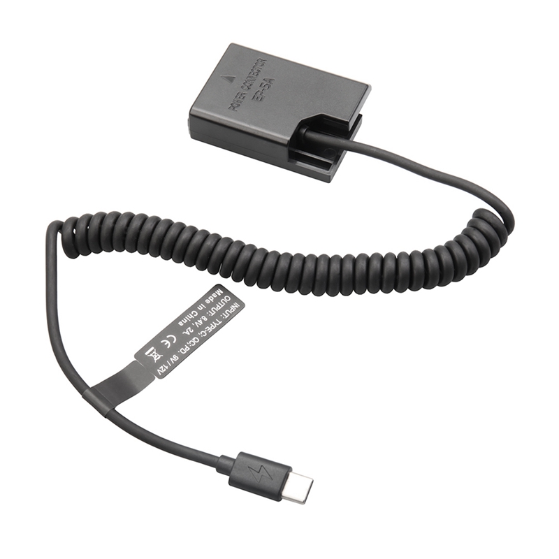 Nikon Camera D3500 - EL14 Dummy Coupler baterai tipe-c kabel