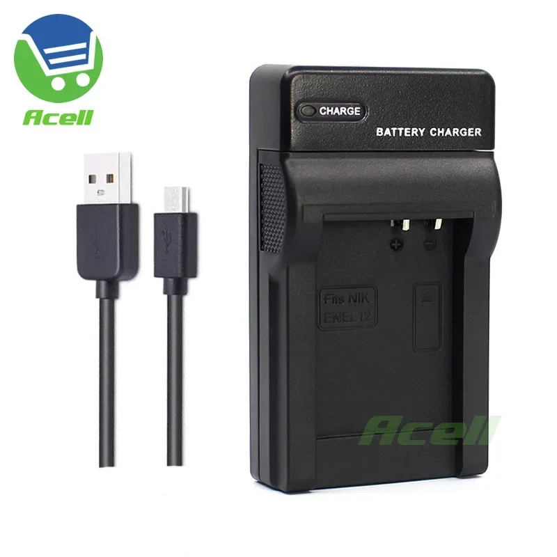 Nikon Camera D3500 - EN-EL12 MH-65 Pengisi Daya USB Pengganti