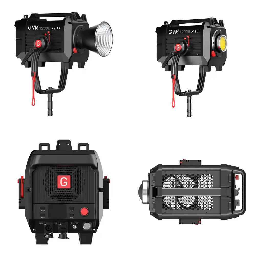 Photography Studio - GVM SD1200B AIO 1200W Lampu Sorot