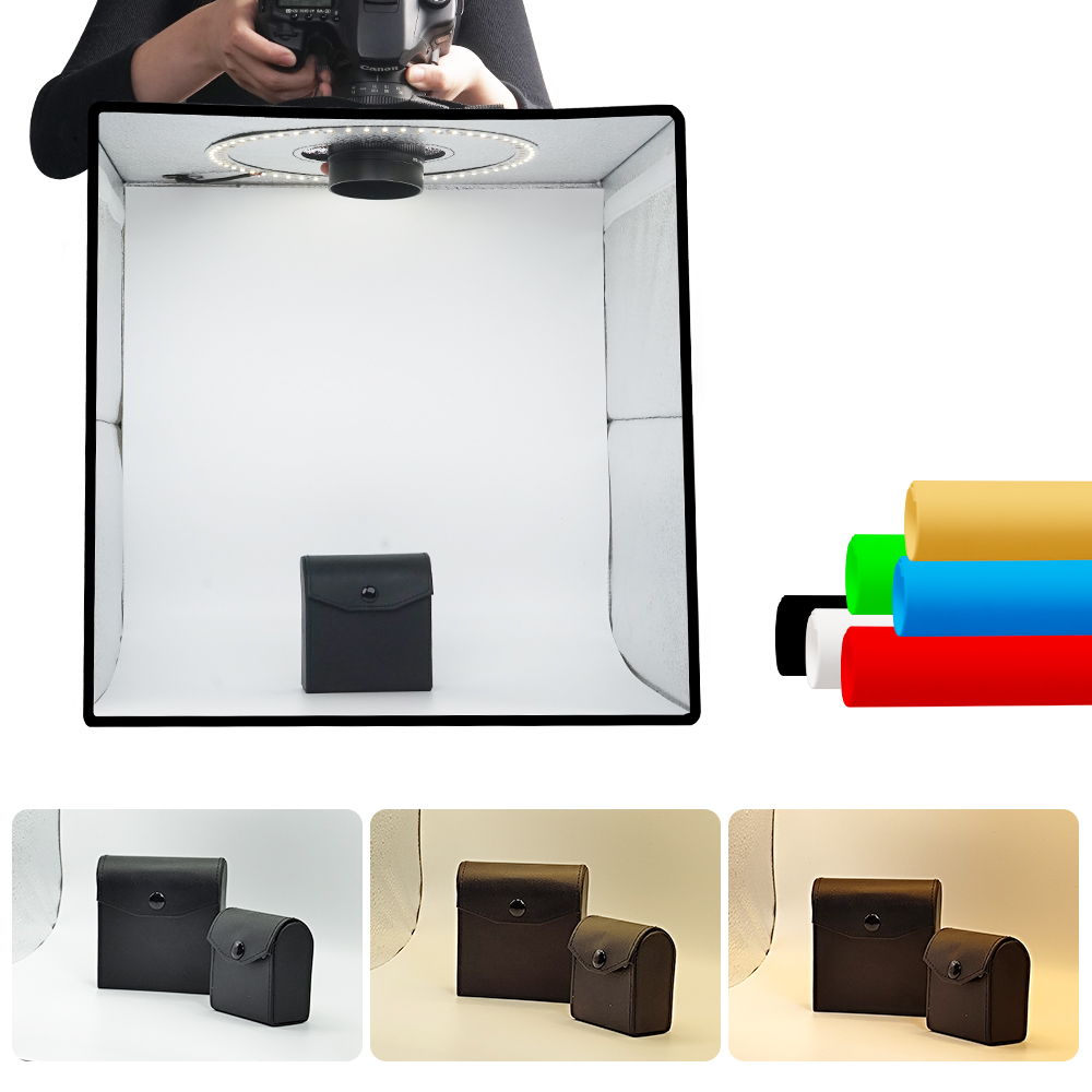 Photography Kit Pro - Lightdow Kotak Lampu LED Dimmable untuk