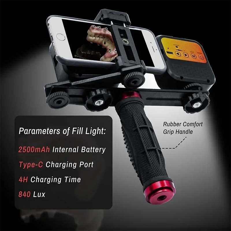 Photography Dental - Lampu Fotografi Gigi Dengan Bluetooth Pencahayaan