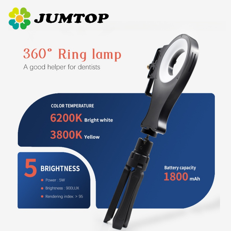 Photography Dental - Lampu Fotografi Gigi Portabel JUMTOP 64W