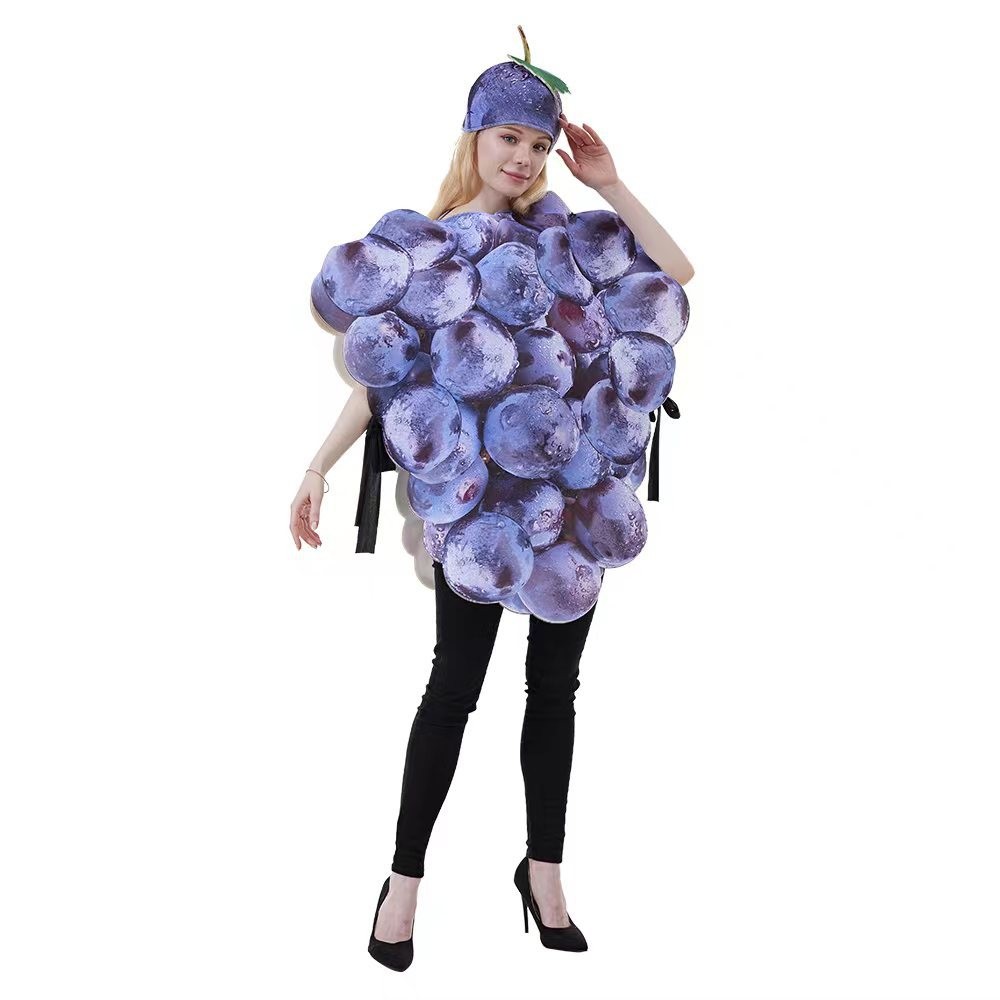 Photography Interest - Kostum Pertunjukan Halloween Pakaian Pasangan Buah