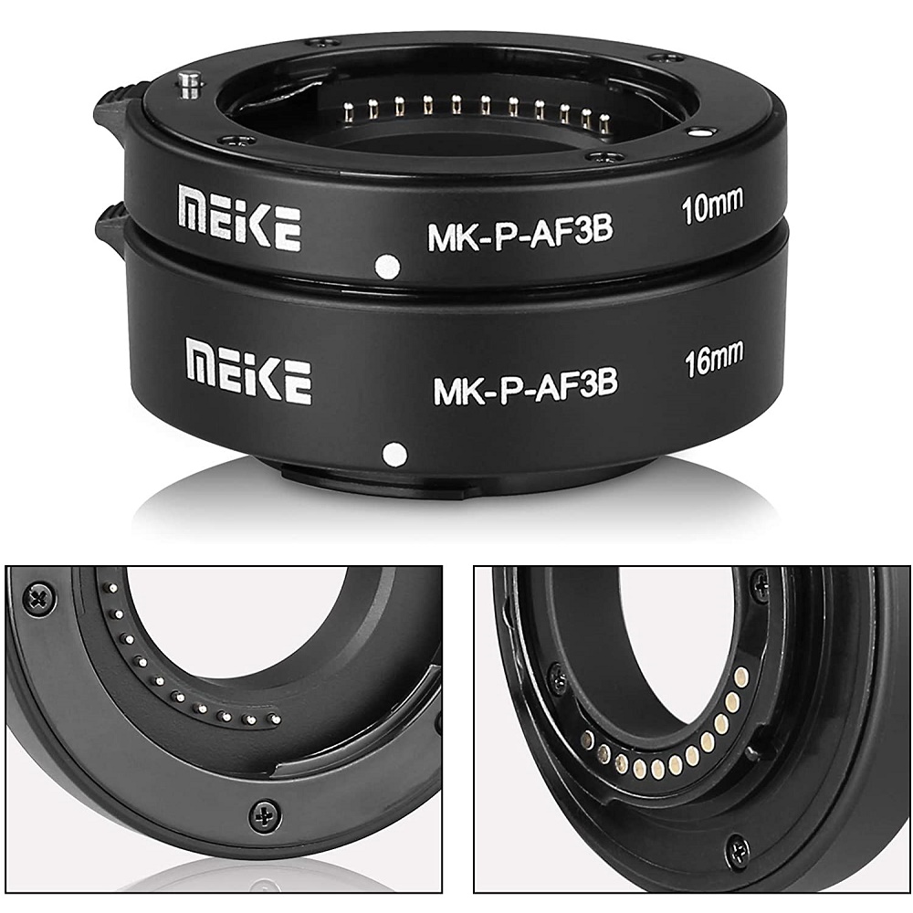 Meike Fokus Makro Otomatis Tab - Macro Extension Tube ulasan dan harga