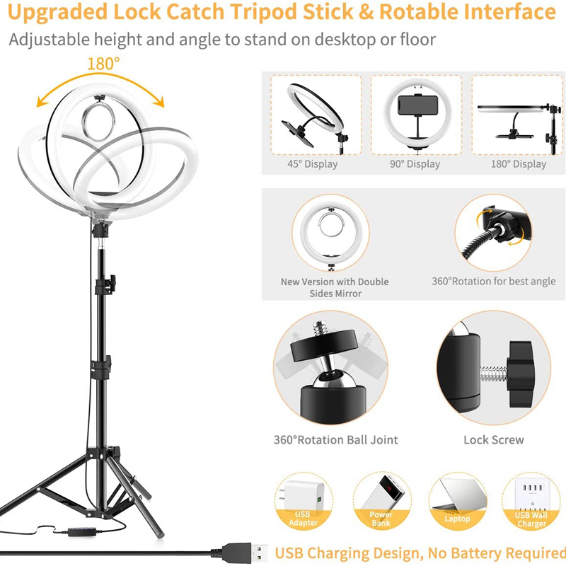 Lampu Cincin Selfie 16/26/33Cm - Photography Kit Pro ulasan dan harga