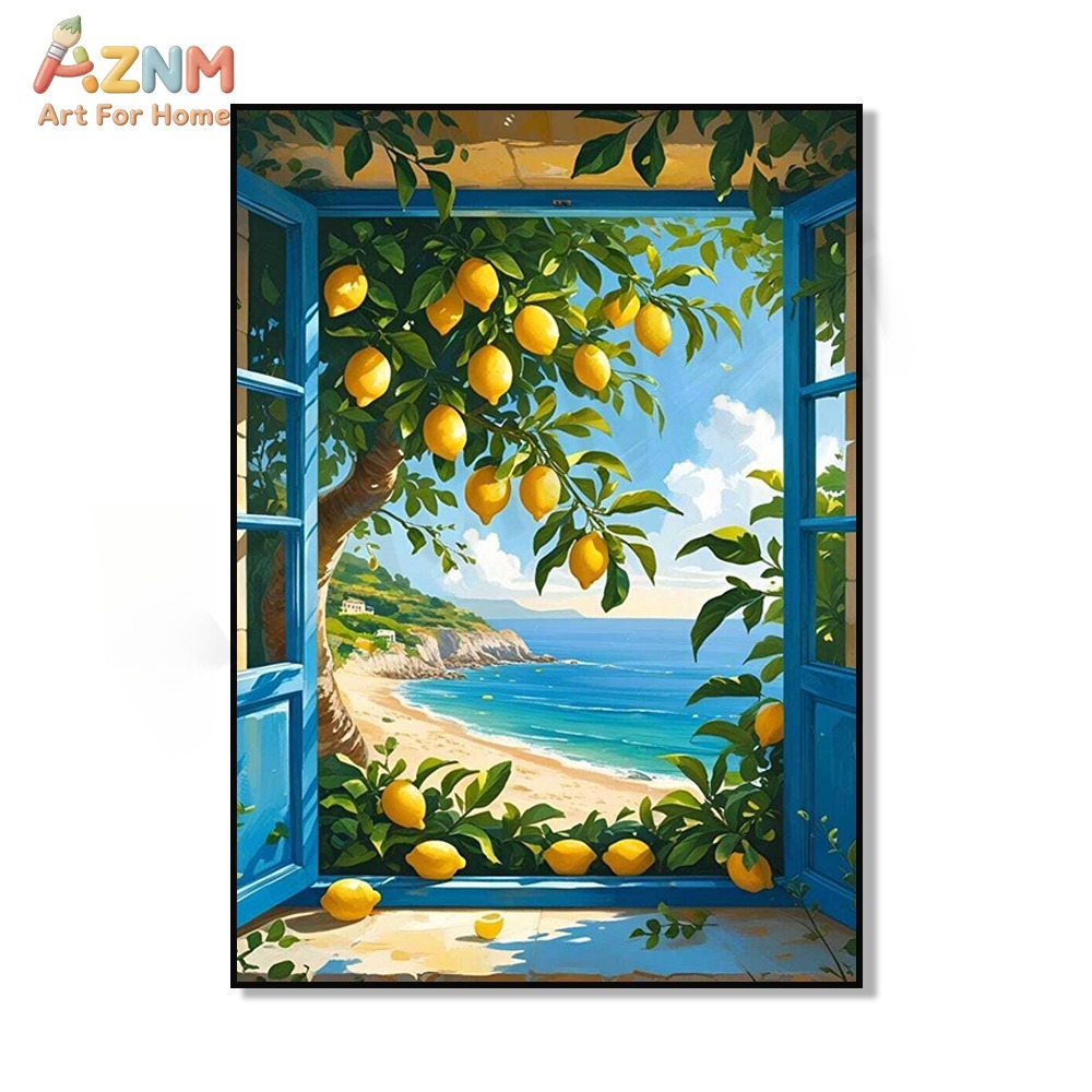 AZNM Lukisan Minyak Pemandanga - Photography Nature ulasan dan harga