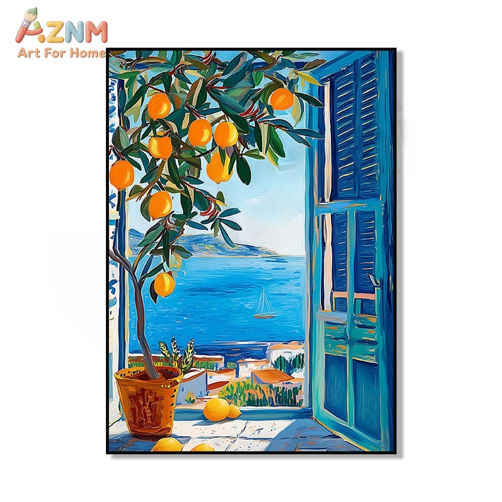 AZNM Lukisan Minyak Pemandanga - Photography Nature ulasan dan harga