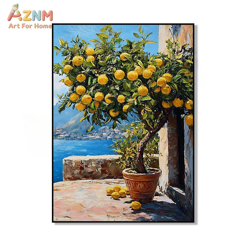AZNM Lukisan Minyak Pemandanga - Photography Nature ulasan dan harga