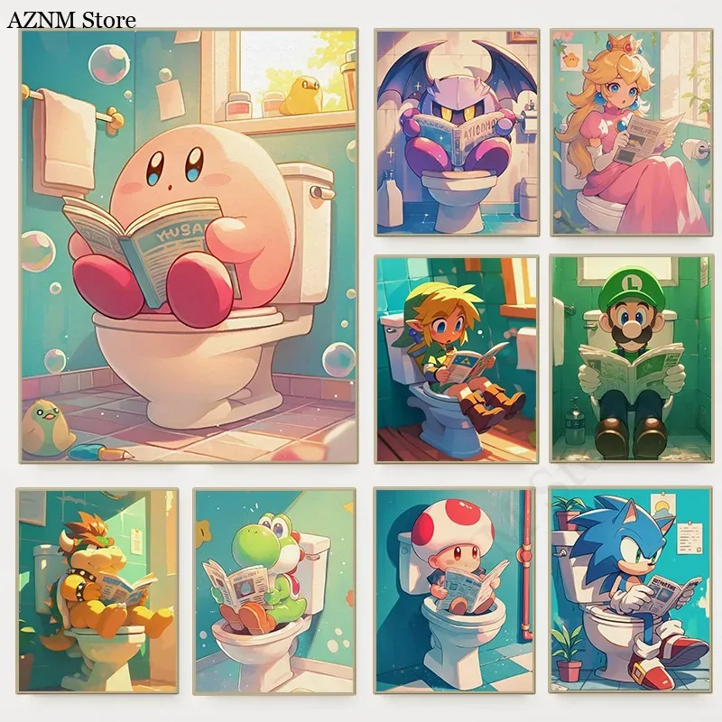Poster Video Game Kartun Kamar - Photography Nature ulasan dan harga