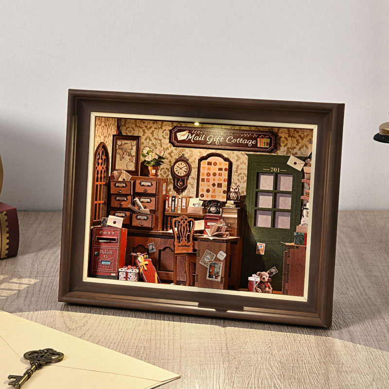 Kit DIY 3D Rak Buku Kayu Minia - Photography Hacks ulasan dan harga