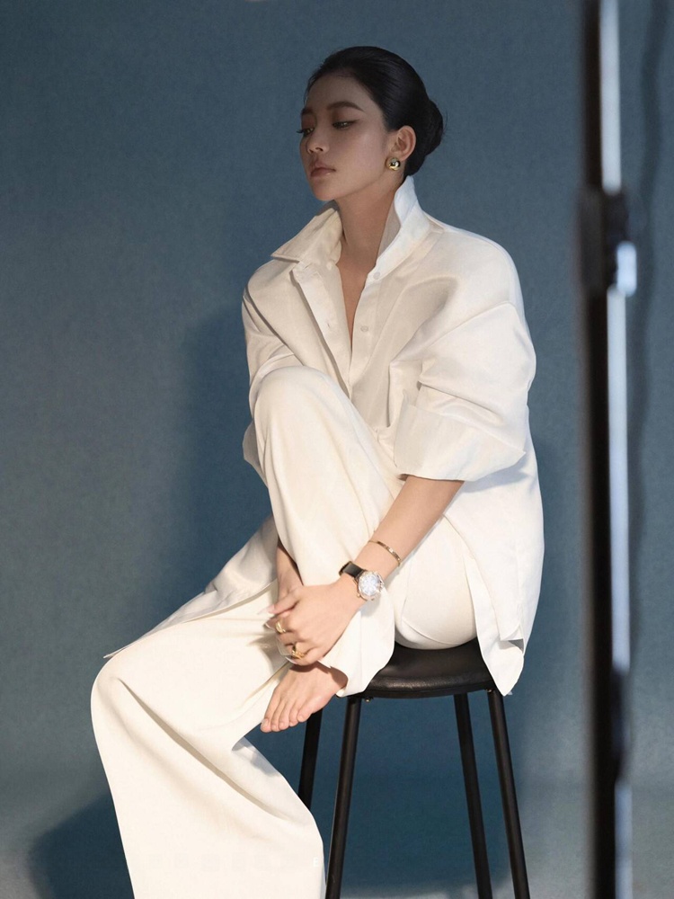 Kemeja Wanita Gaya Majalah Mod - Photography Studio ulasan dan harga