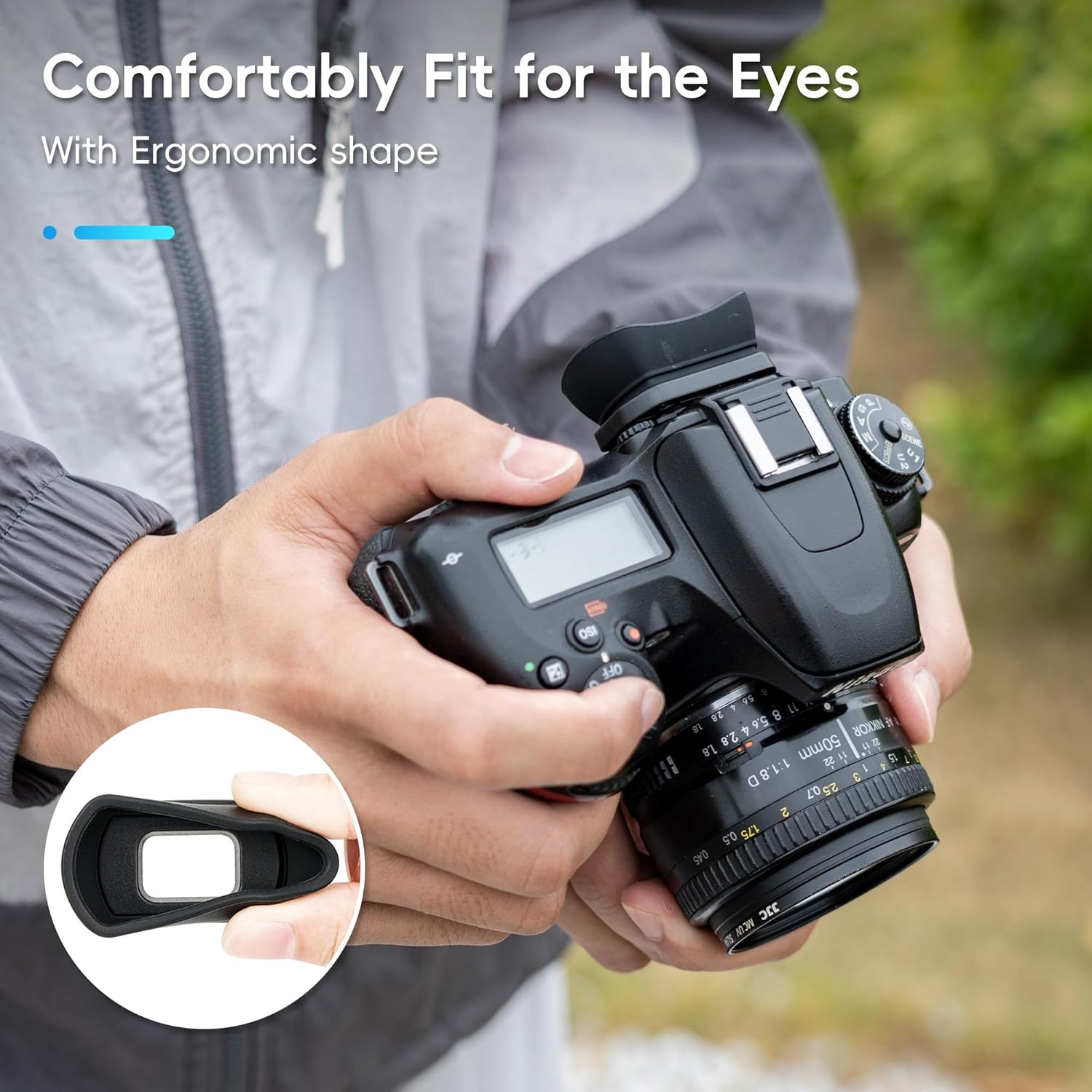 Kamera Eyecup Eyepiece Viewfin - Nikon Camera D3500 ulasan dan harga