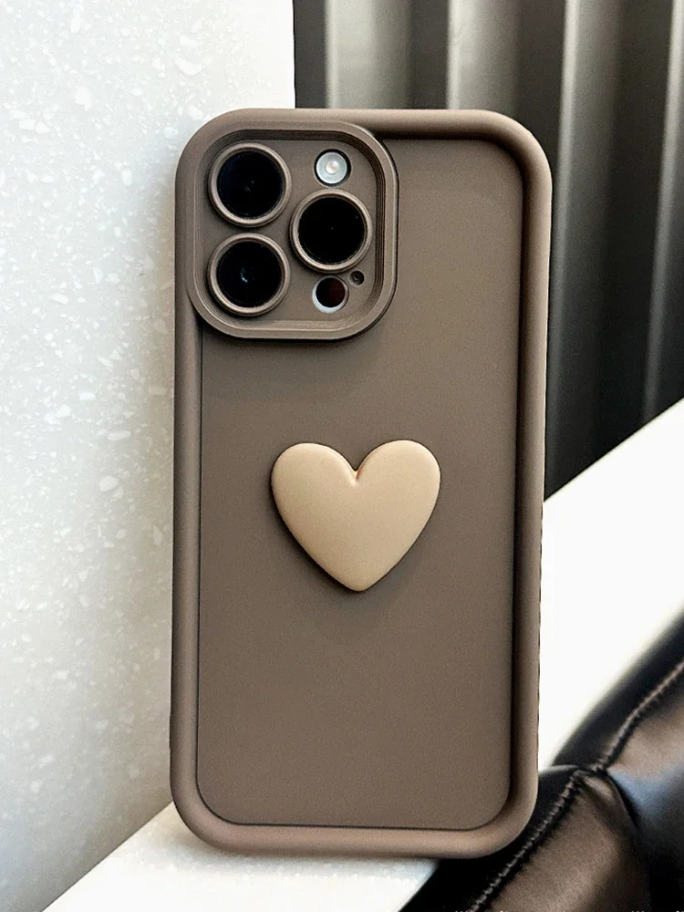 Casing Silikon 3D Bentuk Hati  - Photography Xiaomi 15 ulasan dan harga
