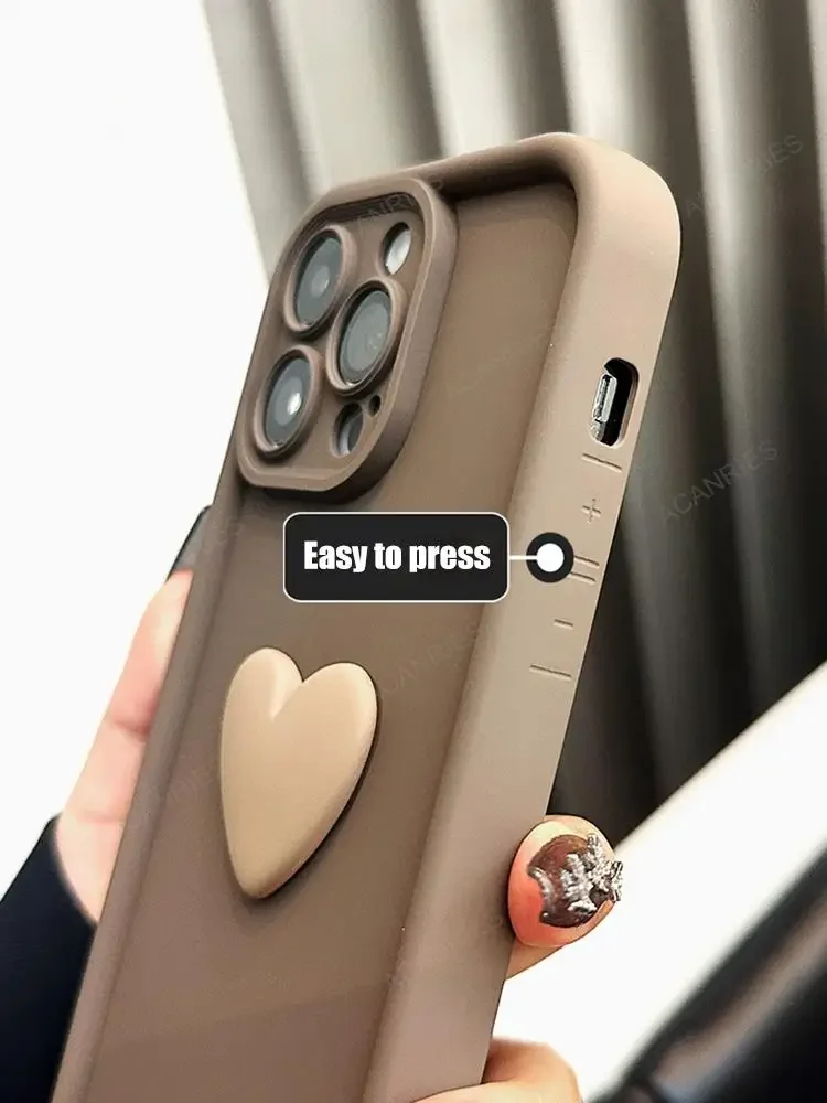 Casing Silikon 3D Bentuk Hati  - Photography Xiaomi 15 ulasan dan harga