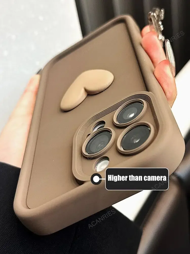Casing Silikon 3D Bentuk Hati  - Photography Xiaomi 15 ulasan dan harga