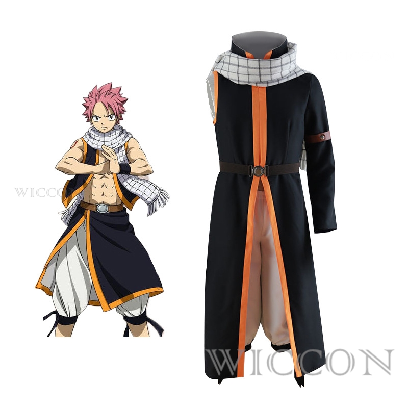 Kostum Natsu Dragneel Lengkap  - Photography Anime ulasan dan harga