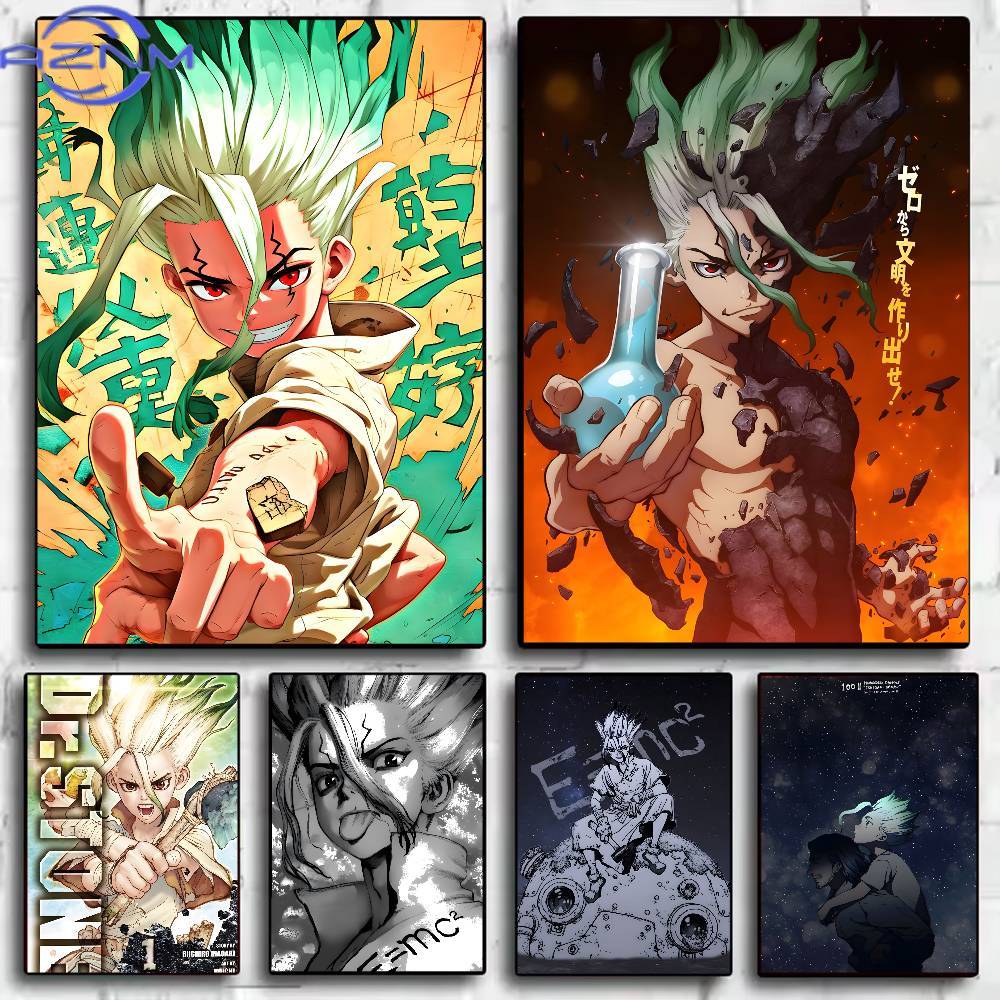 Poster Anime Klasik Dr Stone H - Photography Nature ulasan dan harga