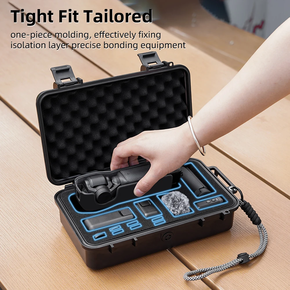 BRDRC Pocket 4 Casing Keras Ta - Camera Rain Cover ulasan dan harga