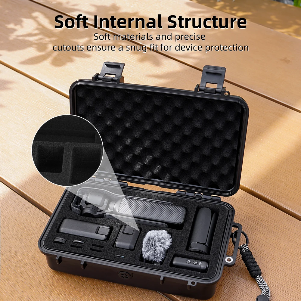 BRDRC Pocket 4 Casing Keras Ta - Camera Rain Cover ulasan dan harga