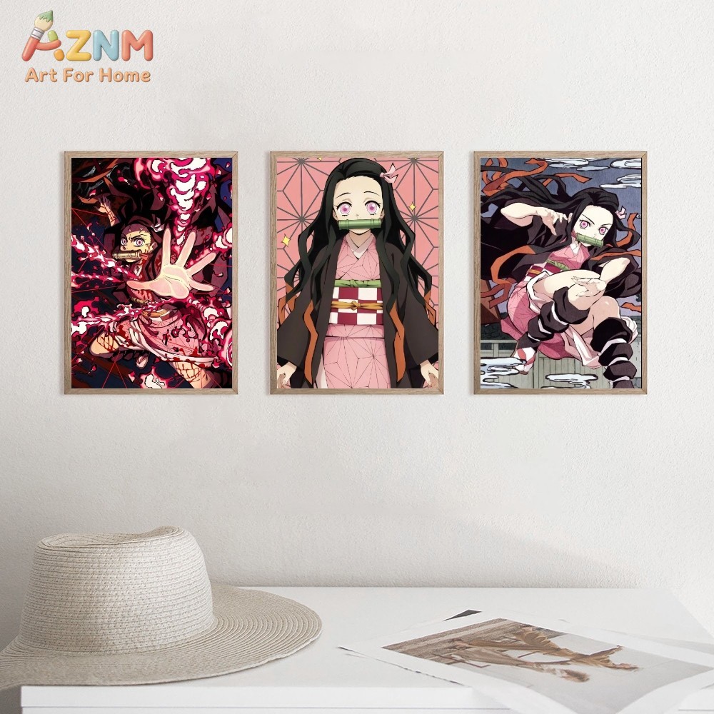 AZNM Demon Slayer Kamado Nezuk - Photography Anime ulasan dan harga