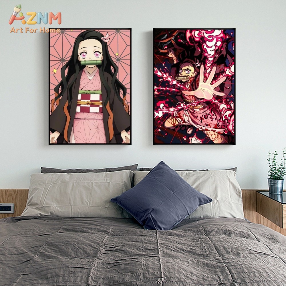 AZNM Demon Slayer Kamado Nezuk - Photography Anime ulasan dan harga