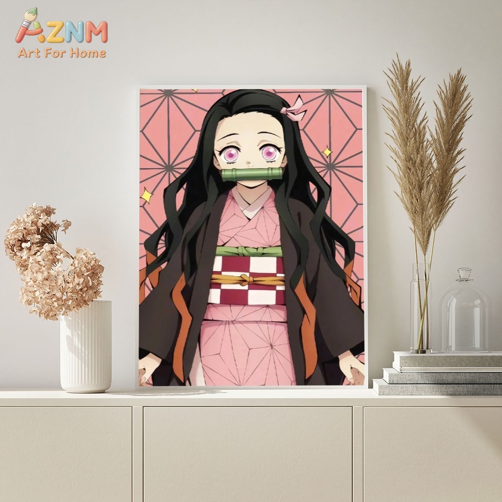 AZNM Demon Slayer Kamado Nezuk - Photography Anime ulasan dan harga