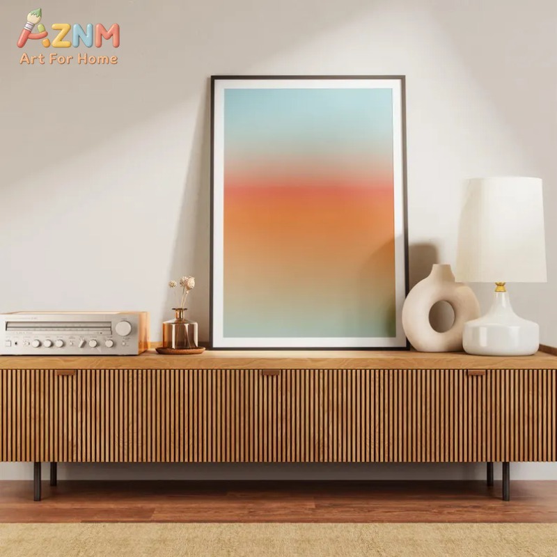 AZNM Seni Dinding Kanvas Aura  - Photography Nature ulasan dan harga