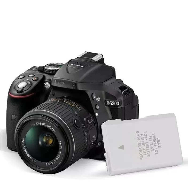 Baterai Kamera EN‑EL14A 1230mA - Nikon Camera D3500 ulasan dan harga