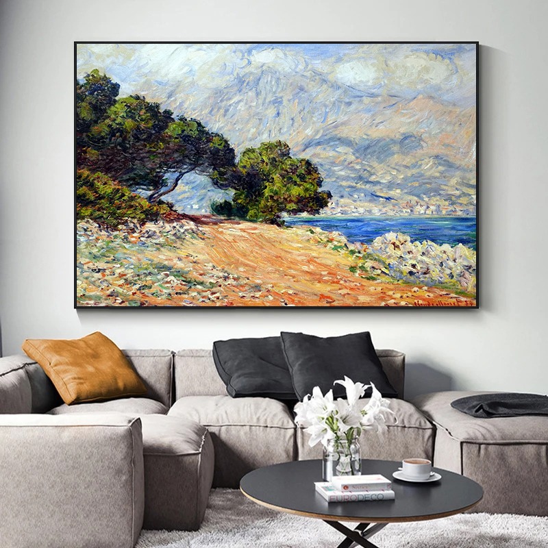 Lukisan Kanvas Seni Pemandanga - Photography Nature ulasan dan harga