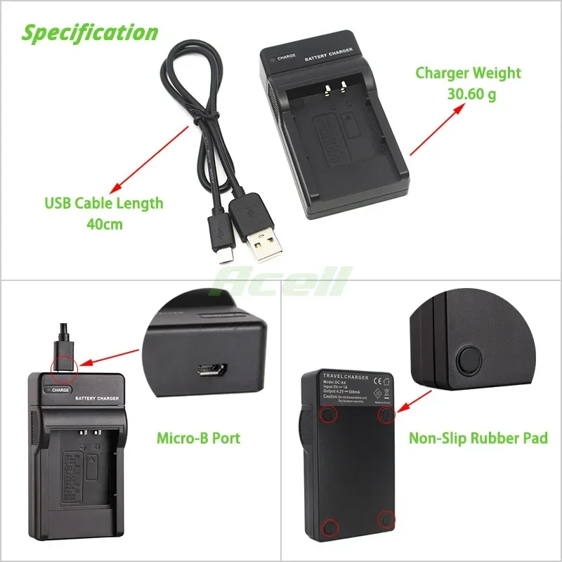EN-EL12 MH-65 Pengisi Daya USB - Nikon Camera D3500 ulasan dan harga
