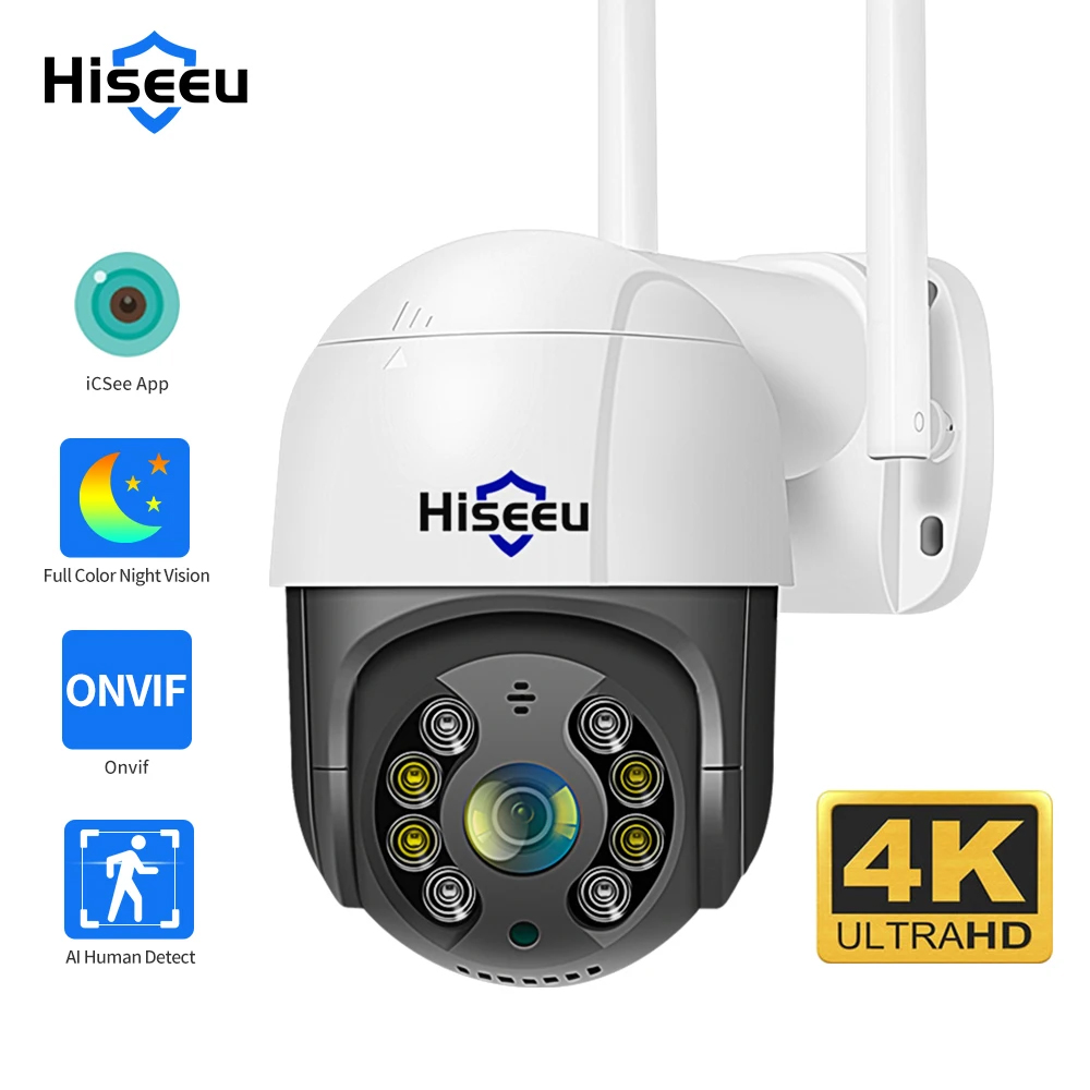 Hiseeu Kamera Wifi 8MP 4K PTZ  - Photography Term ulasan dan harga