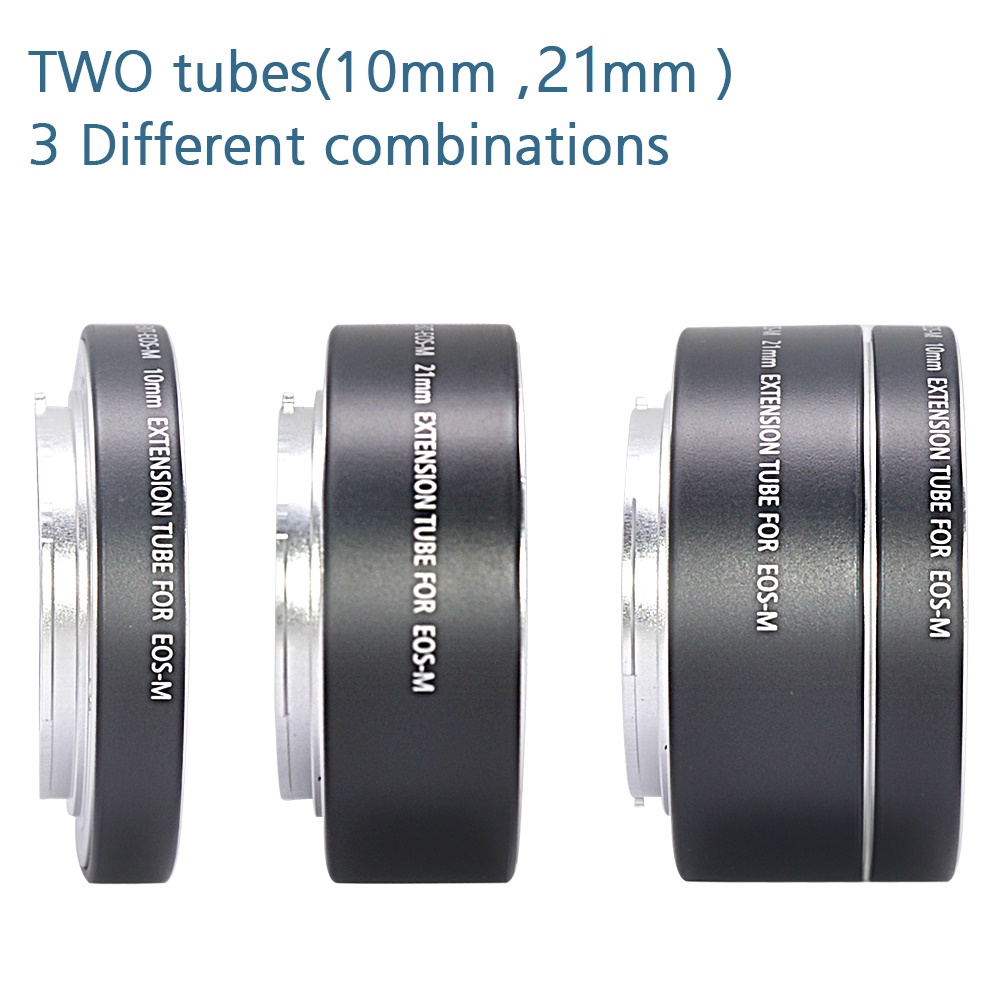Mcoplus 10mm 21mm EF-M Cincin  - Macro Extension Tube ulasan dan harga