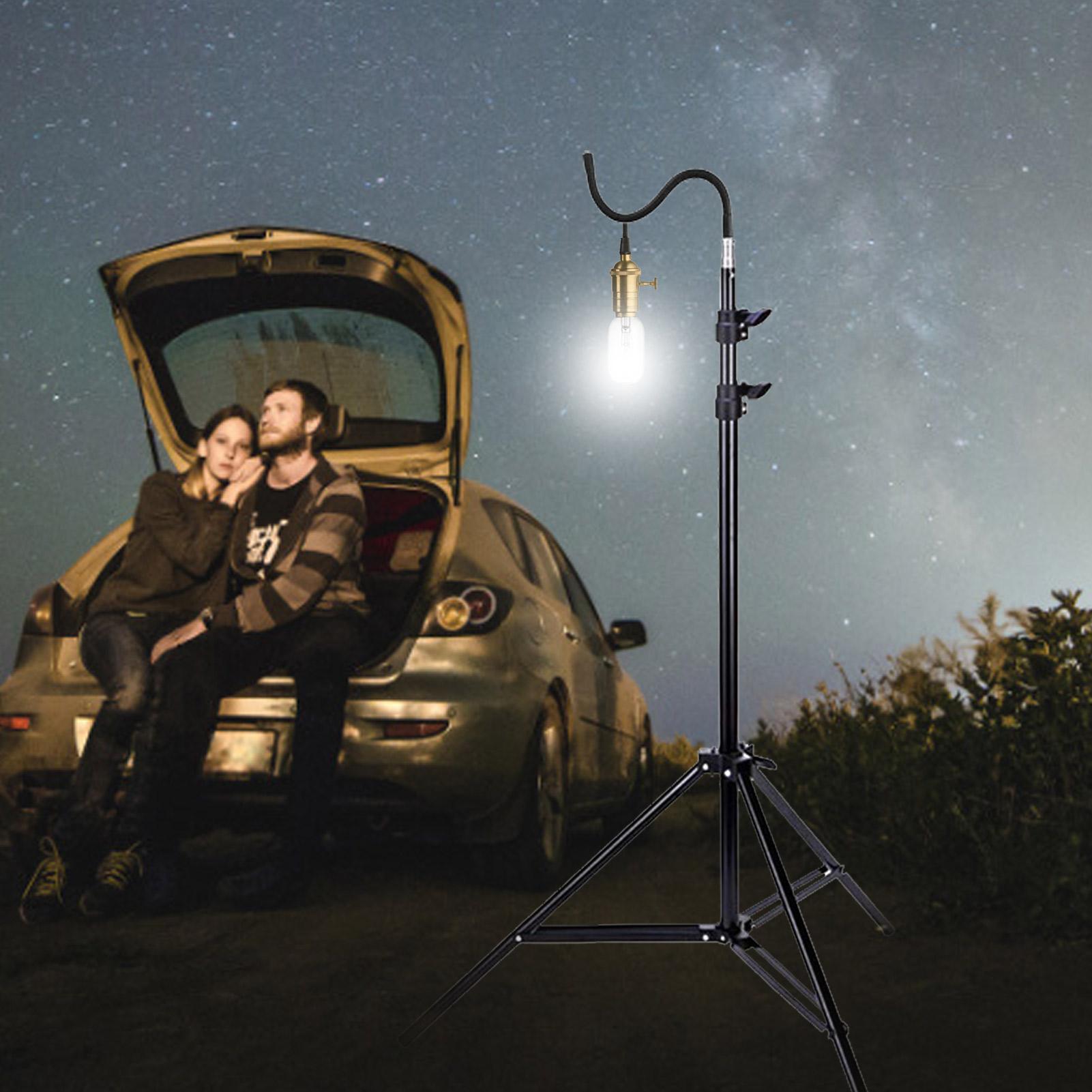2m Stand Lampu Camping Lipat T - Photography Kit Pro ulasan dan harga