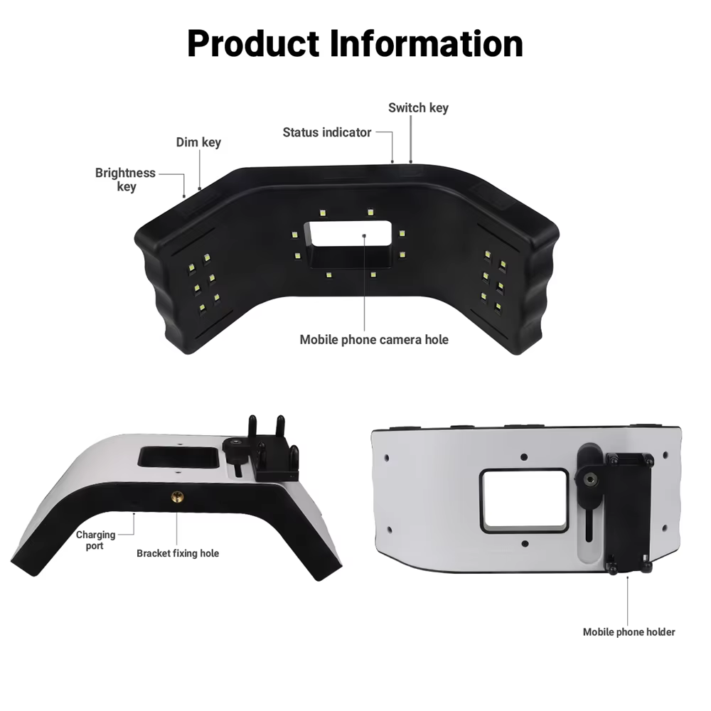Lampu Fotografi Gigi JUMTOP LE - Photography Dental ulasan dan harga