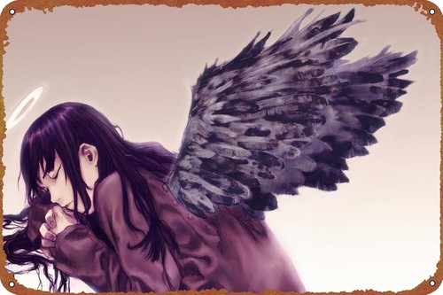 Haibane Renmei Anime Metal Tin - Photography Anime ulasan dan harga