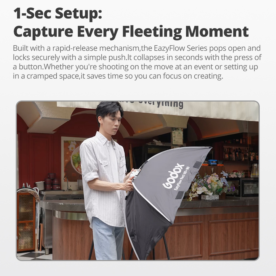 Godox EazyFlow seri Softbox Li - Photography Kit Pro ulasan dan harga