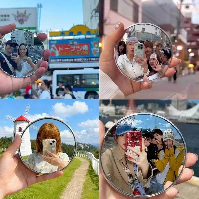 Cermin Cembung Bulat Portabel  - Photography Outdoor ulasan dan harga