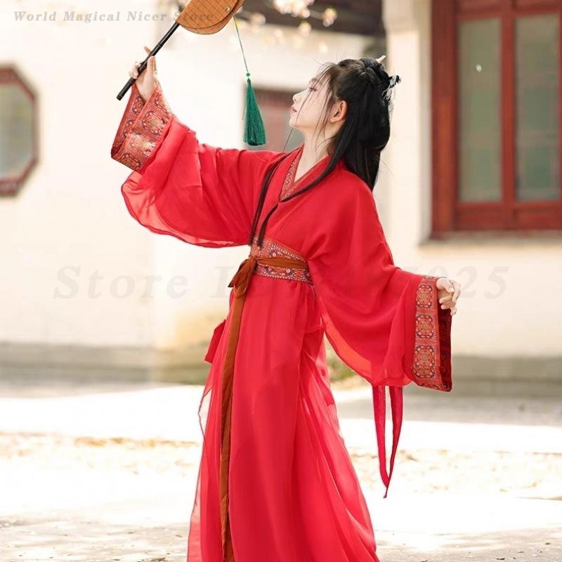Gaun Hanfu Anak-anak Tradision - Photography Of War ulasan dan harga